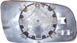 VW Bora [99-06] Clip In Wing Mirror Glass - Silver